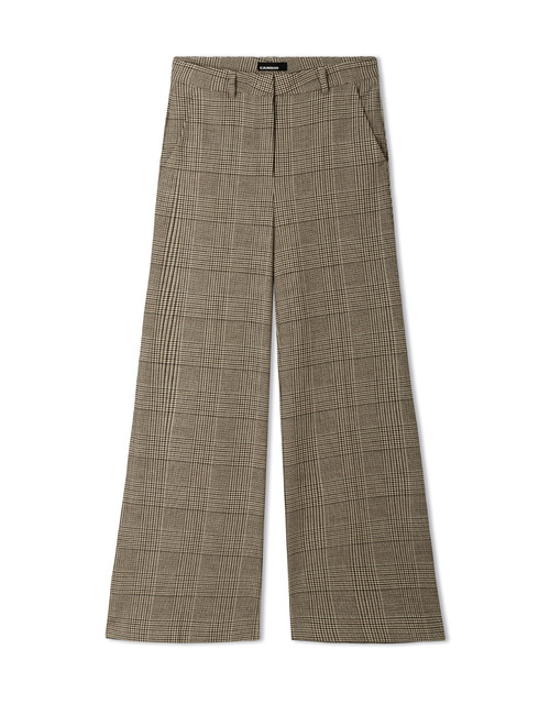 Alexis - geruite broek met wijde pijpen