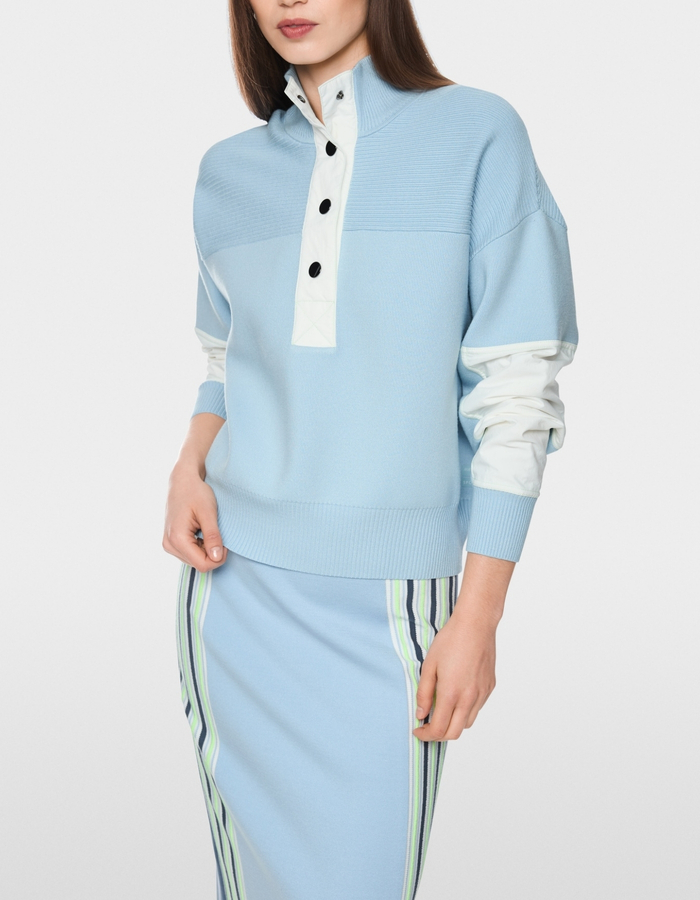 Marccain pull blauw