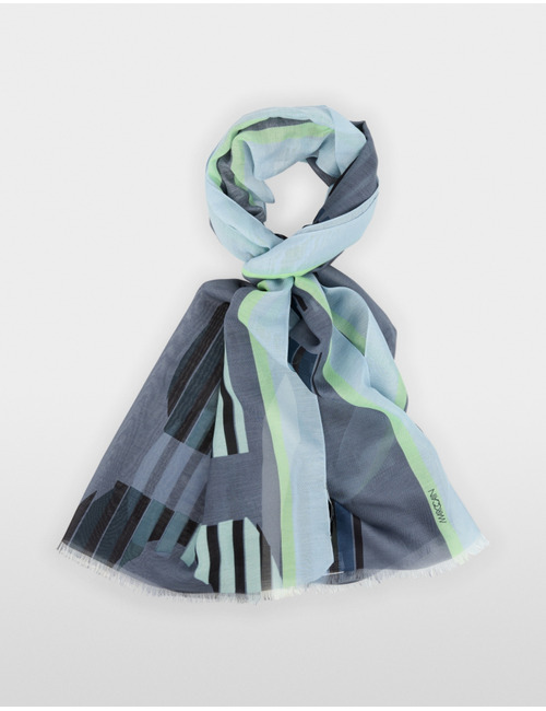 Marccain sjaal blauw