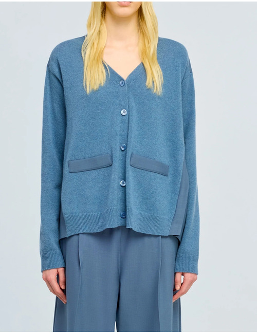 Gilet avec dos plissé à l'allure raffinée