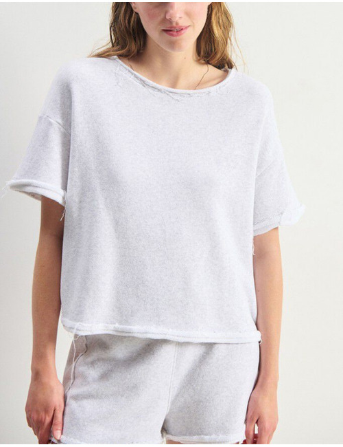 Atubay - oversized T-shirt met La Maison AMV logo