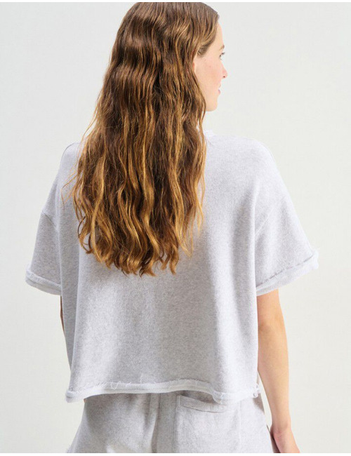 Atubay - oversized T-shirt met La Maison AMV logo