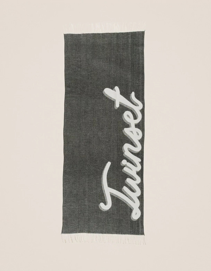 Twinset sjaal zwart