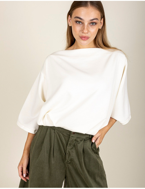 Black Rose t-shirt beige