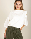 Black Rose t-shirt beige