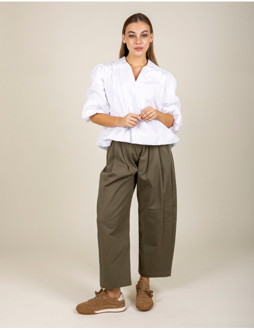 Lotte - blouse met volumineuze 3/4 mouwen