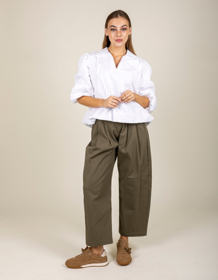 Lotte - blouse met volumineuze 3/4 mouwen