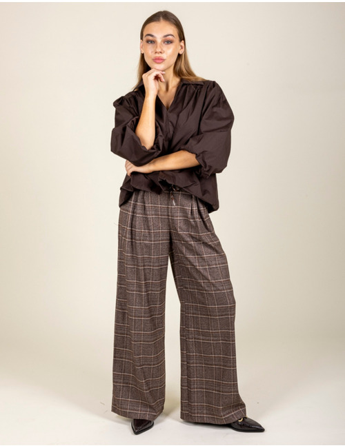 Lotte - blouse met volumineuze 3/4 mouwen