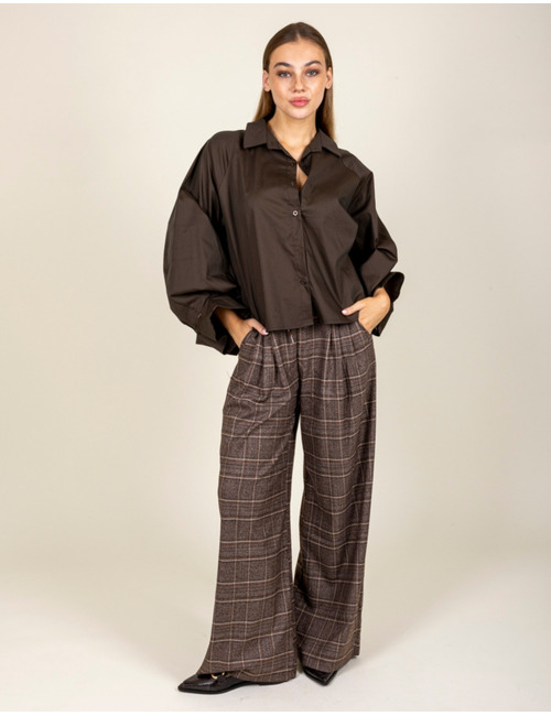 Lina - blouse met elegante ballonmouwen