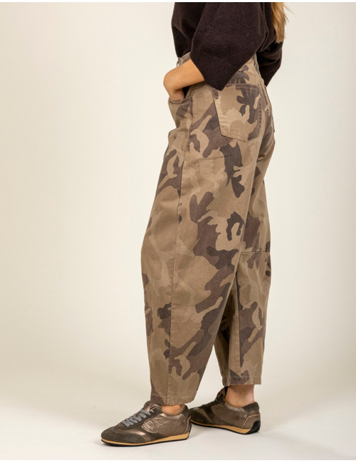 Army - broek met camouflageprint