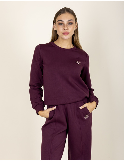 Liu Jo lange mouw sweater paars