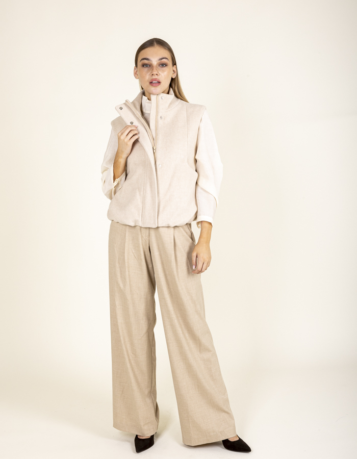 Oscar The Collection bodywarmer beige