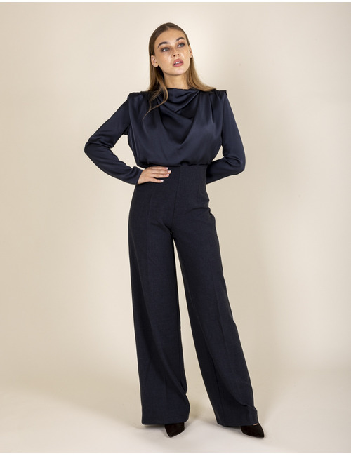 Oscar The Collection lange mouw bloes blauw