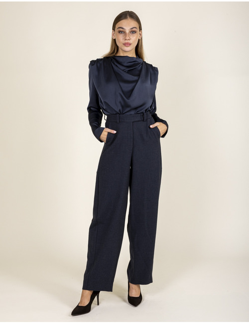 Oscar The Collection lange mouw bloes blauw