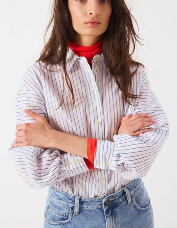 Nurway - chemise rayée à coupe ample