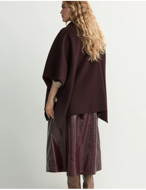 Cabi - stijlvolle double face cape voor een elegante winterlook