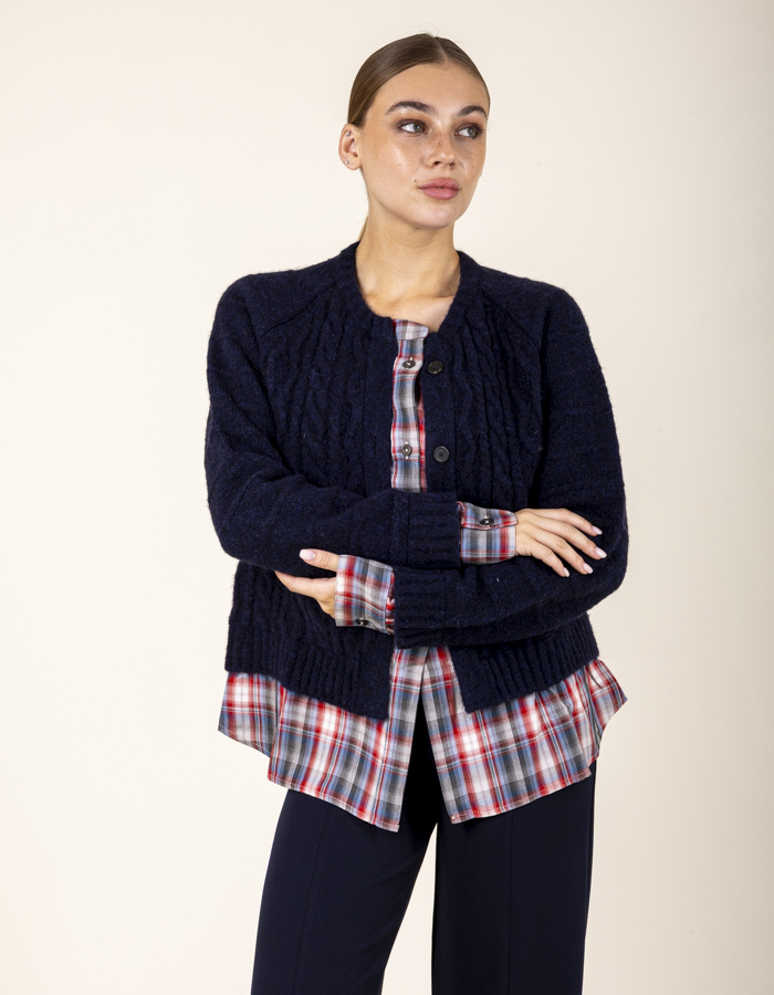 Semi Couture lange mouw pull navy