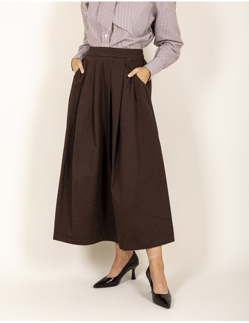 Jcsophie lange rok bruin