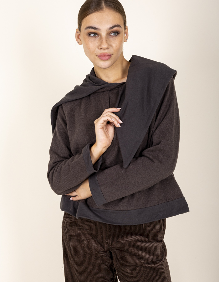 Jcsophie lange mouw sweater bruin