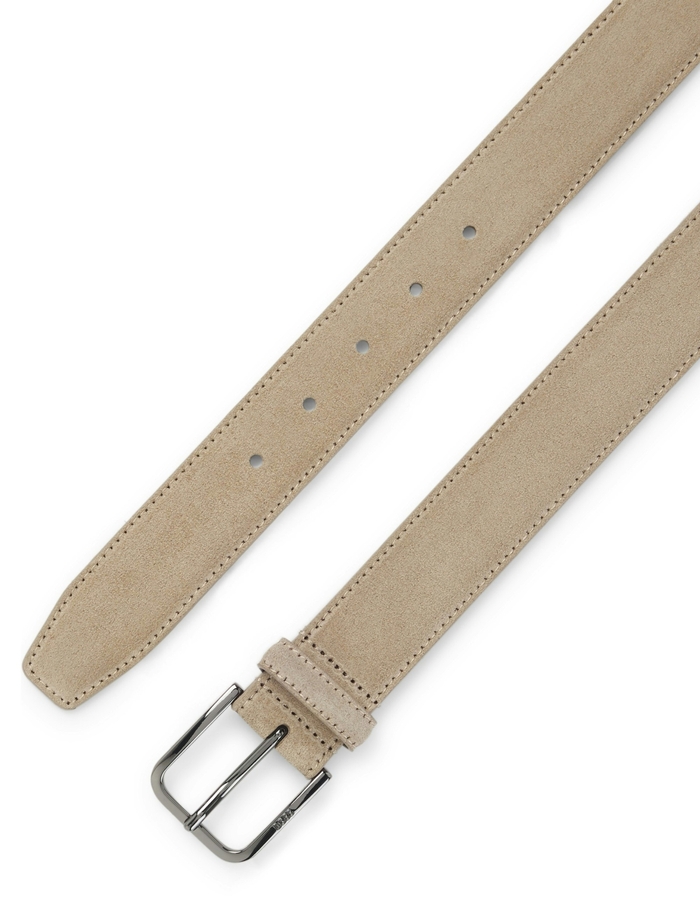 Madison B1 leren businessriem met gunmetal gesp