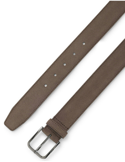 Madison B1 leren businessriem met gunmetal gesp