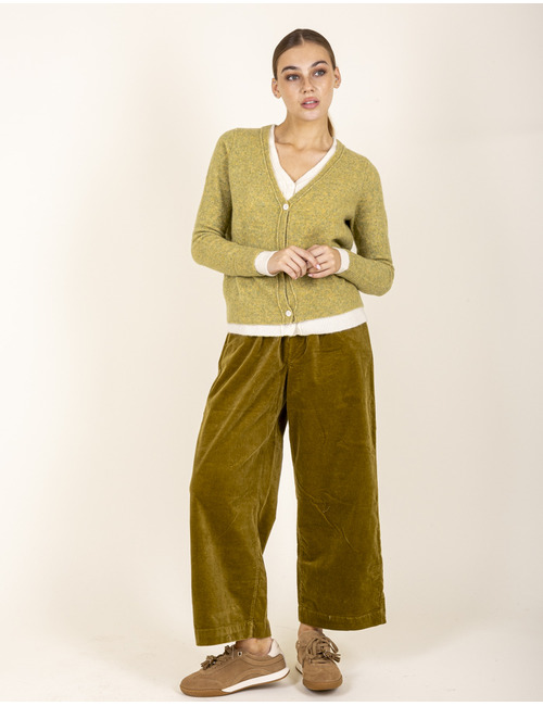 Jcsophie lange mouw gilet groen
