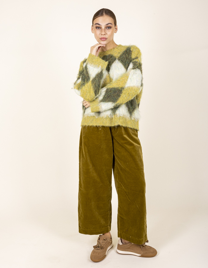 Jcsophie lange mouw pull groen