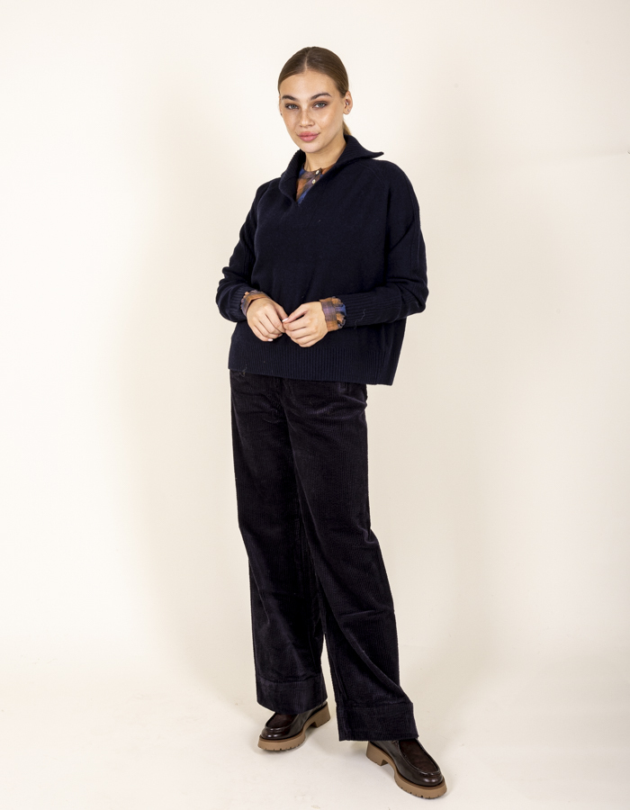 Jcsophie lange mouw sweater navy