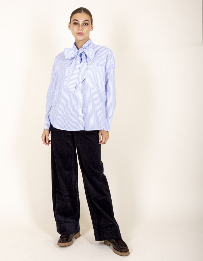 Jcsophie lange mouw bloes blauw