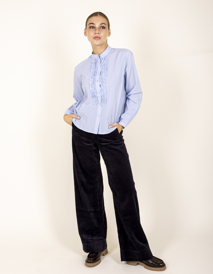 Jcsophie lange mouw bloes blauw