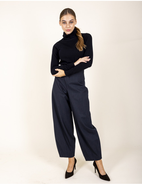Kocca pull rolkraag blauw