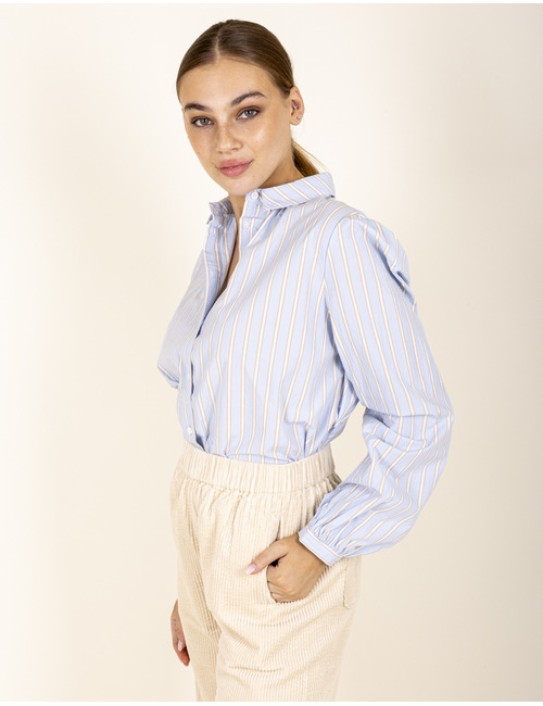 Jcsophie lange mouw bloes blauw