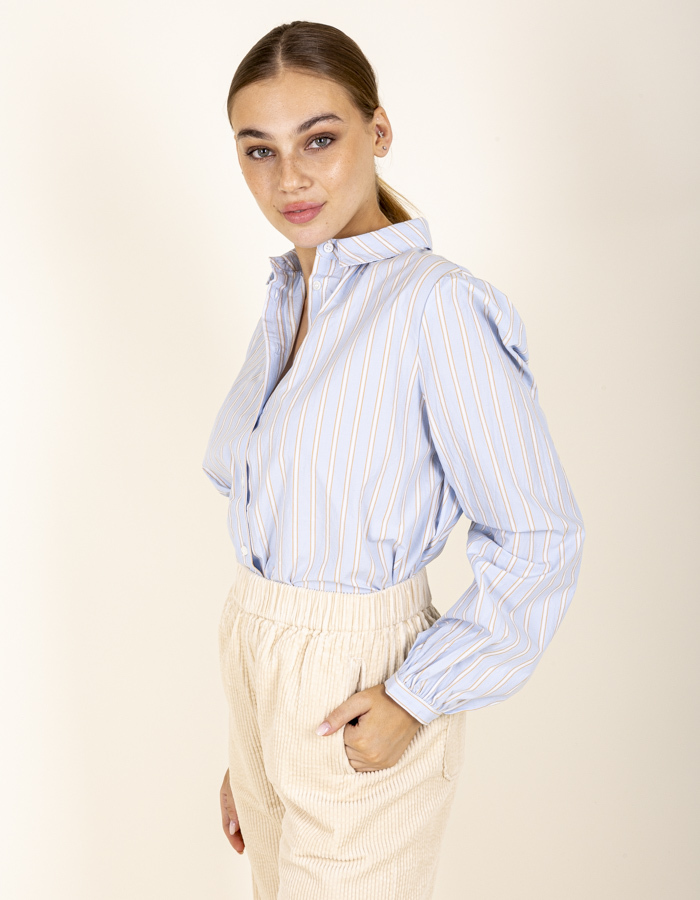 Jcsophie lange mouw bloes blauw
