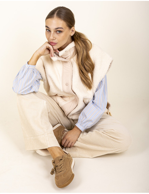 Jcsophie bodywarmer ecru