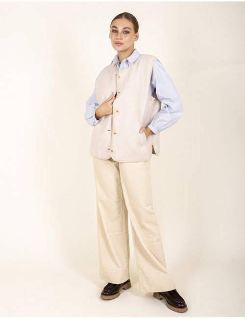 Jcsophie bodywarmer beige