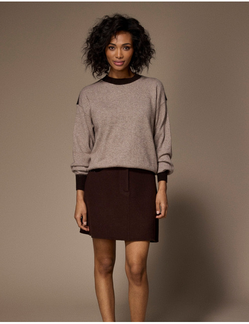 Lalotti pull taupe
