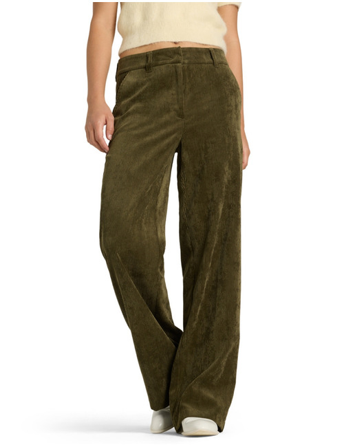 Amelie - pantalon en velours côtelé à jambes larges