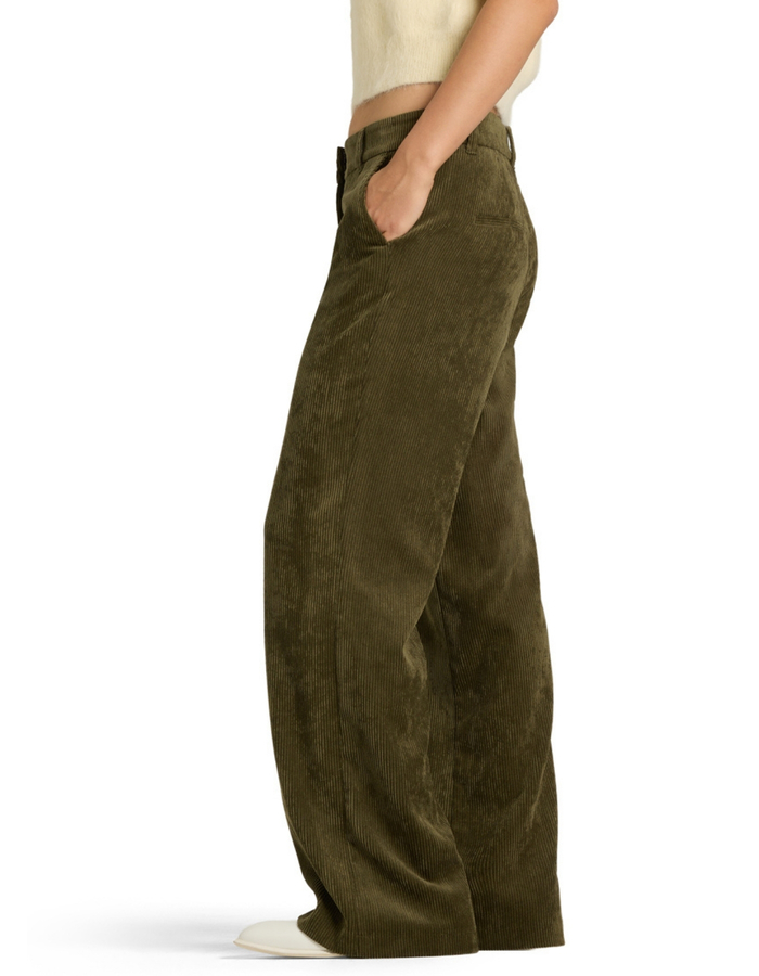 Amelie - ribfluwelen broek met wijde pijpen