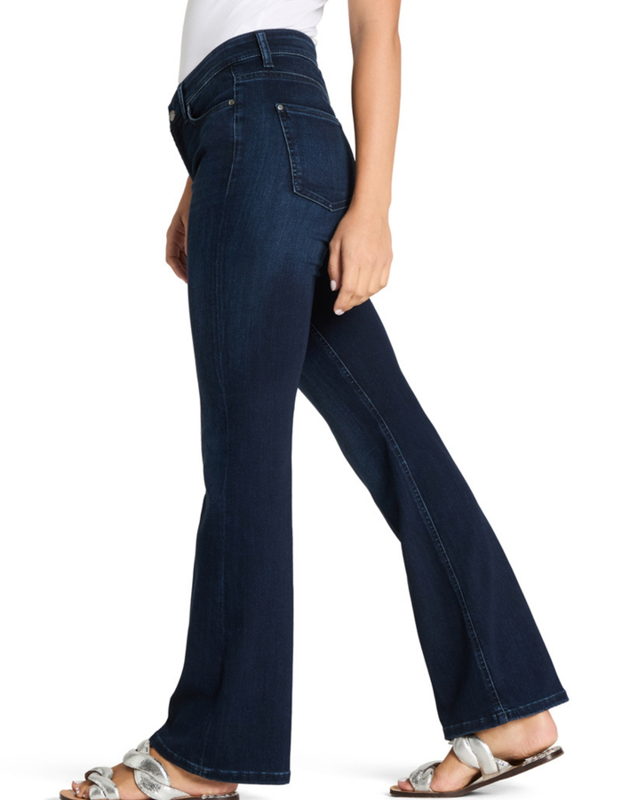 Paris flared - jeans met elegante uitlopende pijpen