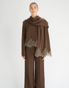 Oscar The Collection sjaal taupe