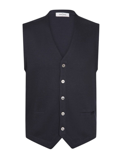 Luxe wollen gilet met tijdloze elegantie
