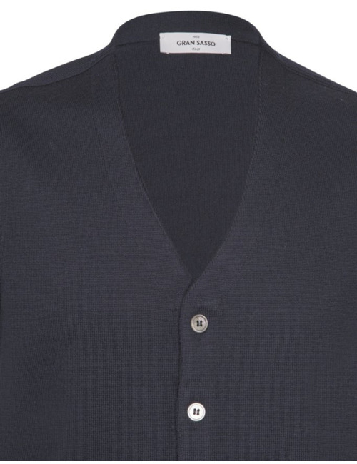 Luxe wollen gilet met tijdloze elegantie