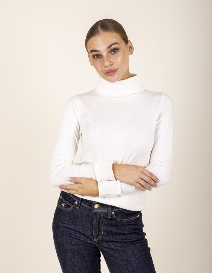 Kocca pull rolkraag ecru