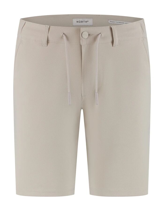 Sensitive Travel Bonded Shorts stijlvolle travelshort in stone