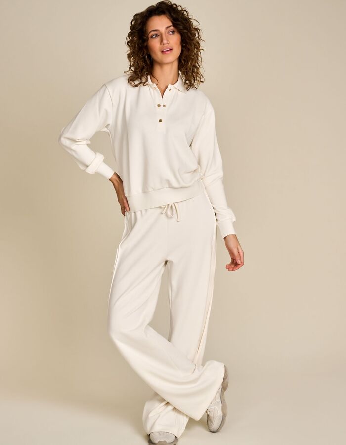 Due Amanti broek ecru