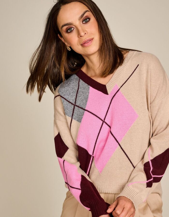 Due Amanti pull beige