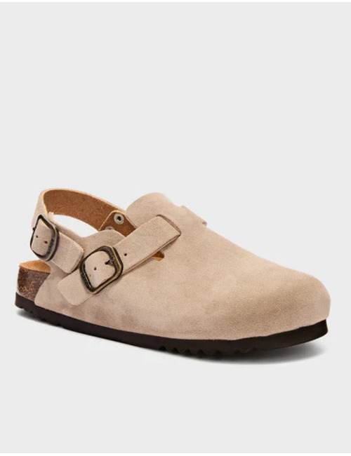 Scholl birkenstock taupe
