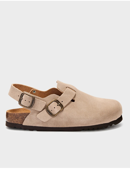 Scholl birkenstock taupe