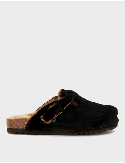Scholl birkenstock bruin