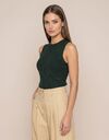 Due Amanti tops groen